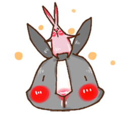 Attic inside a rabbit with no name-tread sticker #14001104