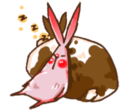 Attic inside a rabbit with no name-tread sticker #14001105