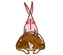 Attic inside a rabbit with no name-tread sticker #14001106