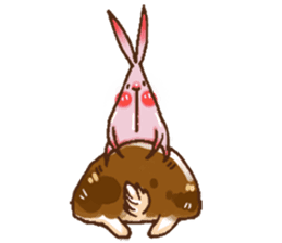 Attic inside a rabbit with no name-tread sticker #14001106