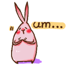 Attic inside a rabbit with no name-tread sticker #14001112