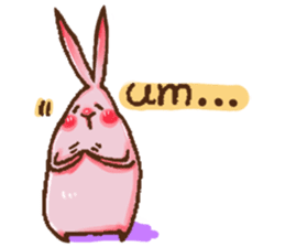 Attic inside a rabbit with no name-tread sticker #14001112