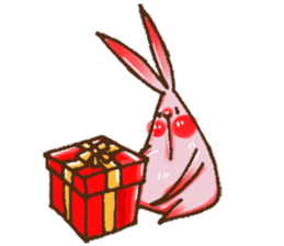 Attic inside a rabbit with no name-tread sticker #14001115