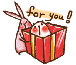 Attic inside a rabbit with no name-tread sticker #14001117