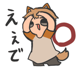 Mr. Dog ear headband sticker #14001235