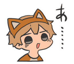 Mr. Dog ear headband sticker #14001262