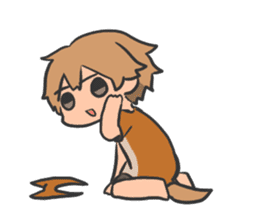 Mr. Dog ear headband sticker #14001267