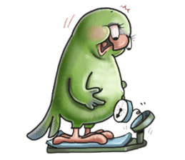 Parrot MaoDou's Things. sticker #14001457