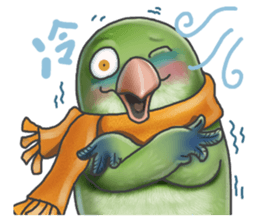 Parrot MaoDou's Things. sticker #14001464