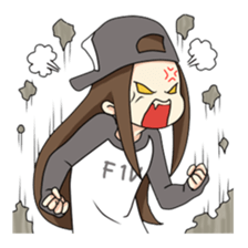 Just Rhana sticker #14001691