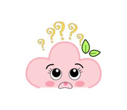 Miss flower&Mr. grass sticker #14001793