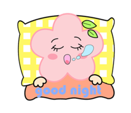 Miss flower&Mr. grass sticker #14001804