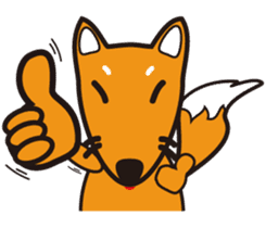small fox sticker #14001974