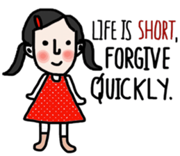 Life is short. : Sakura sticker #14002126