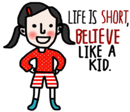 Life is short. : Sakura sticker #14002127