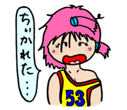 Ai-chan, Women's basketball entrance sticker #14002312