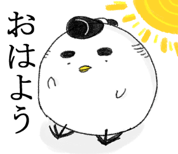 Bird is Maro sticker #14002381