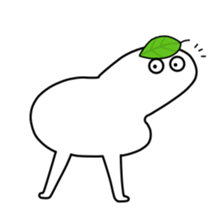 Leaves and moss. sticker #14002429