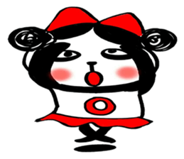 A panda named Panta sticker #14002965