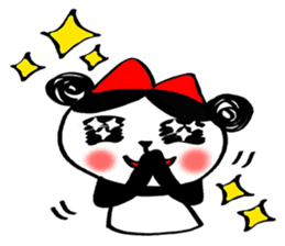 A panda named Panta sticker #14002968