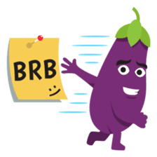 The Eggplant: Emoji Stickers by EmojiOne sticker #14003302