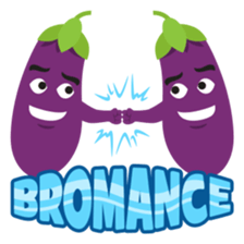 The Eggplant: Emoji Stickers by EmojiOne sticker #14003308