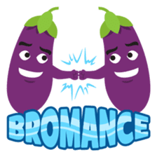 The Eggplant: Emoji Stickers by EmojiOne sticker #14003308