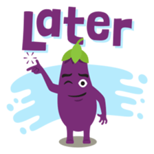 The Eggplant: Emoji Stickers by EmojiOne sticker #14003310