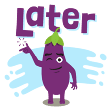 The Eggplant: Emoji Stickers by EmojiOne sticker #14003310