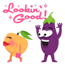 The Eggplant: Emoji Stickers by EmojiOne sticker #14003324