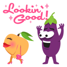 The Eggplant: Emoji Stickers by EmojiOne sticker #14003324