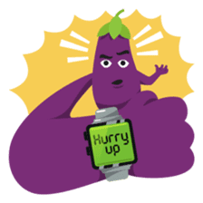 The Eggplant: Emoji Stickers by EmojiOne sticker #14003325