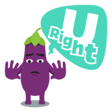 The Eggplant: Emoji Stickers by EmojiOne sticker #14003333