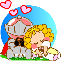 Small princess in a fairy tale country2