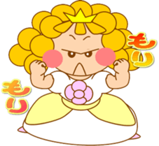 Small princess in a fairy tale country2 sticker #14003468