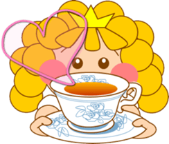 Small princess in a fairy tale country2 sticker #14003471