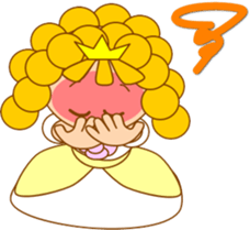 Small princess in a fairy tale country2 sticker #14003478