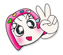 Ha Ha Ha! Miss. Sayaka. ^_^ sticker #14003806