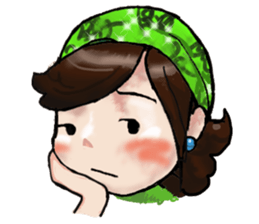 Anthurium A flower sticker #14003969