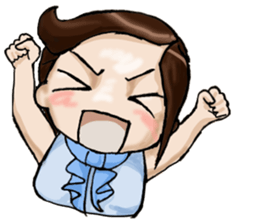 Anthurium A flower sticker #14003973