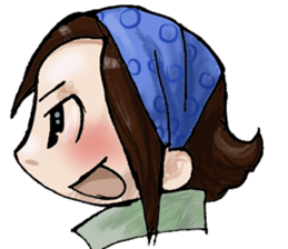 Anthurium A flower sticker #14003975