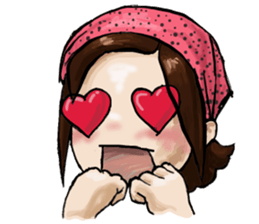 Anthurium A flower sticker #14003981