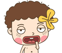 HuaYik (Cute Ngao) sticker #14004215