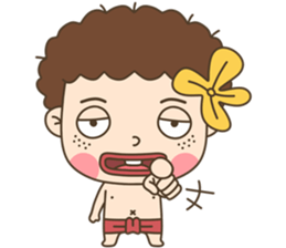 HuaYik (Cute Ngao) sticker #14004216