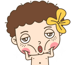 HuaYik (Cute Ngao) sticker #14004229