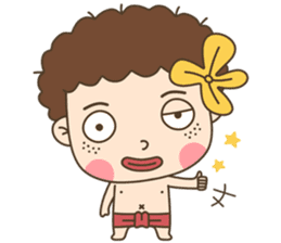 HuaYik (Cute Ngao) sticker #14004238