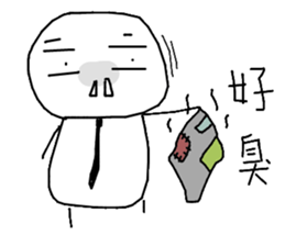 Mochiman talking sense sticker #14004312