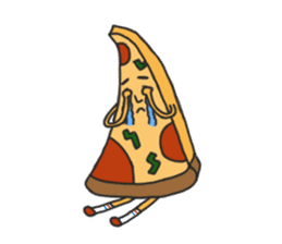 Pizza xi and French fries xi sticker #14004580