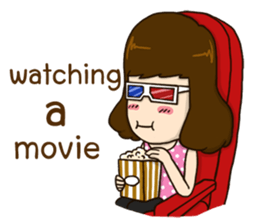 What are you doing? (EN) sticker #14004976