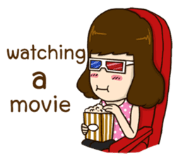 What are you doing? (EN) sticker #14004976